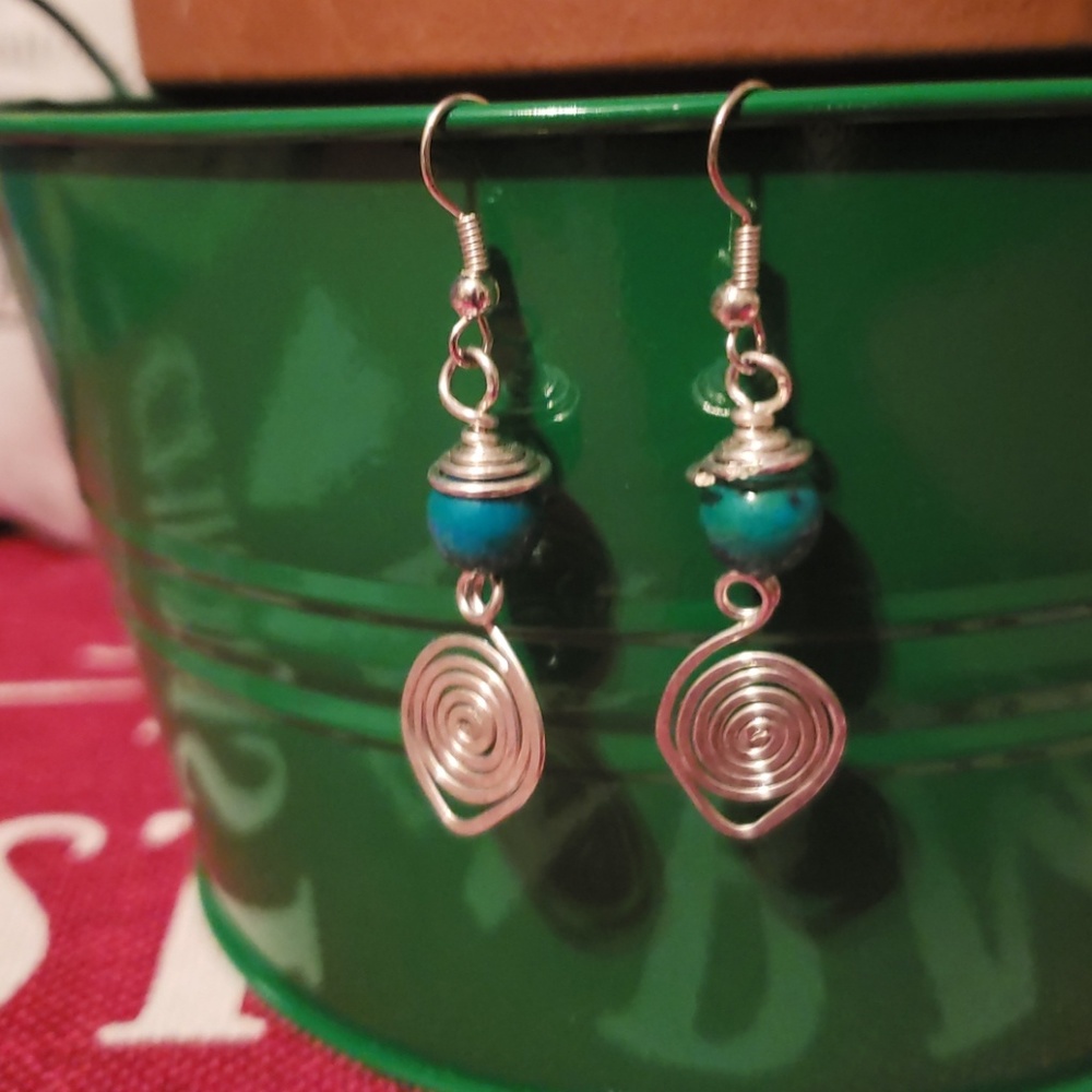 Homemade earrings